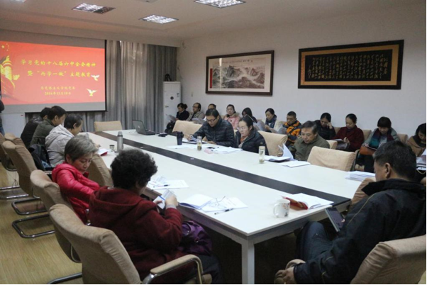 【两学一做】公司党委集中学习党的十八届六中全会精神